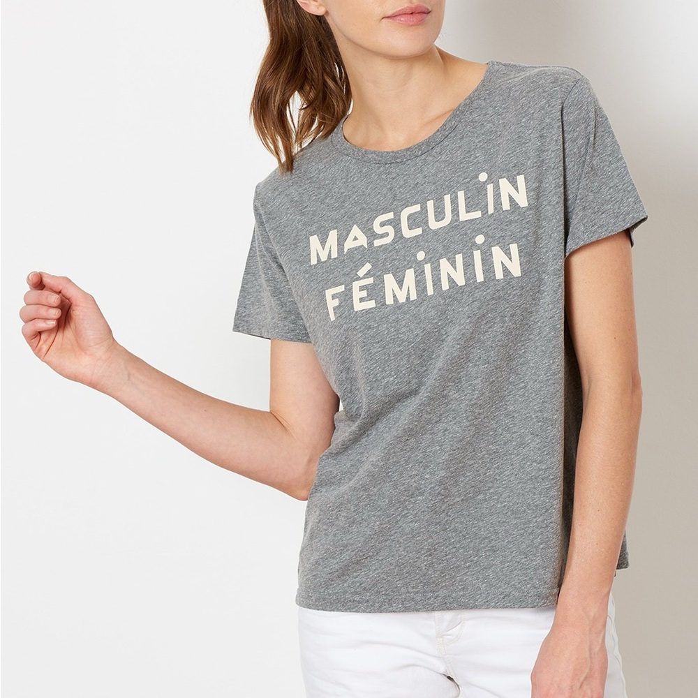 Clare V Masculin Feminine t-shirt